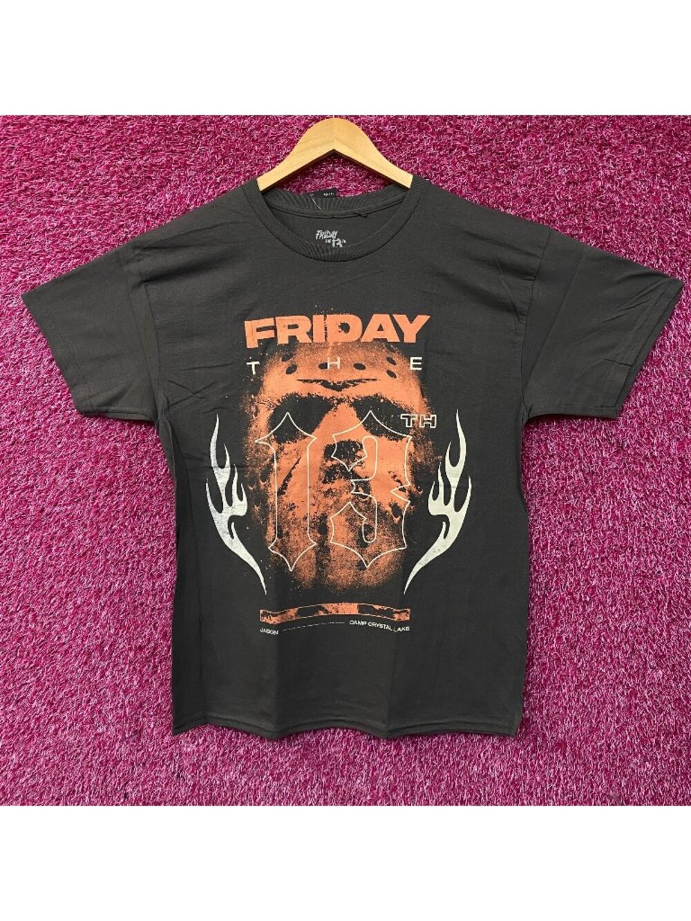 Friday the 13th Jason Voorhees Horror Graphic T-Shirt Large